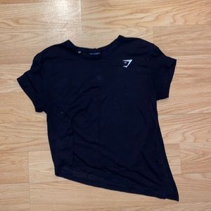 Gymshark asymmetric tee